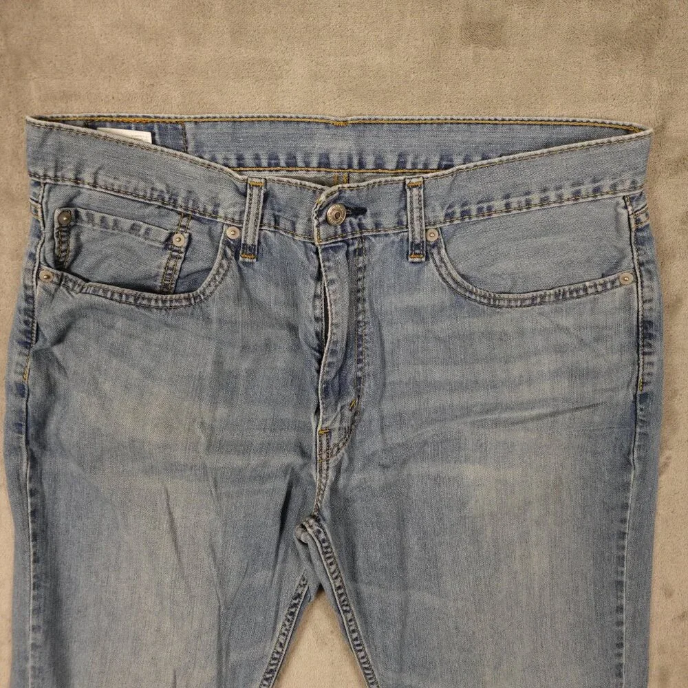 Levi’s 559 Jeans Men’s 36x34 Light Wash Relaxed Straight Denim‎ Casual